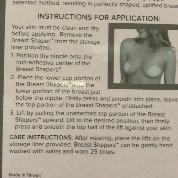 Breast shapers - Picture 4 of 5
